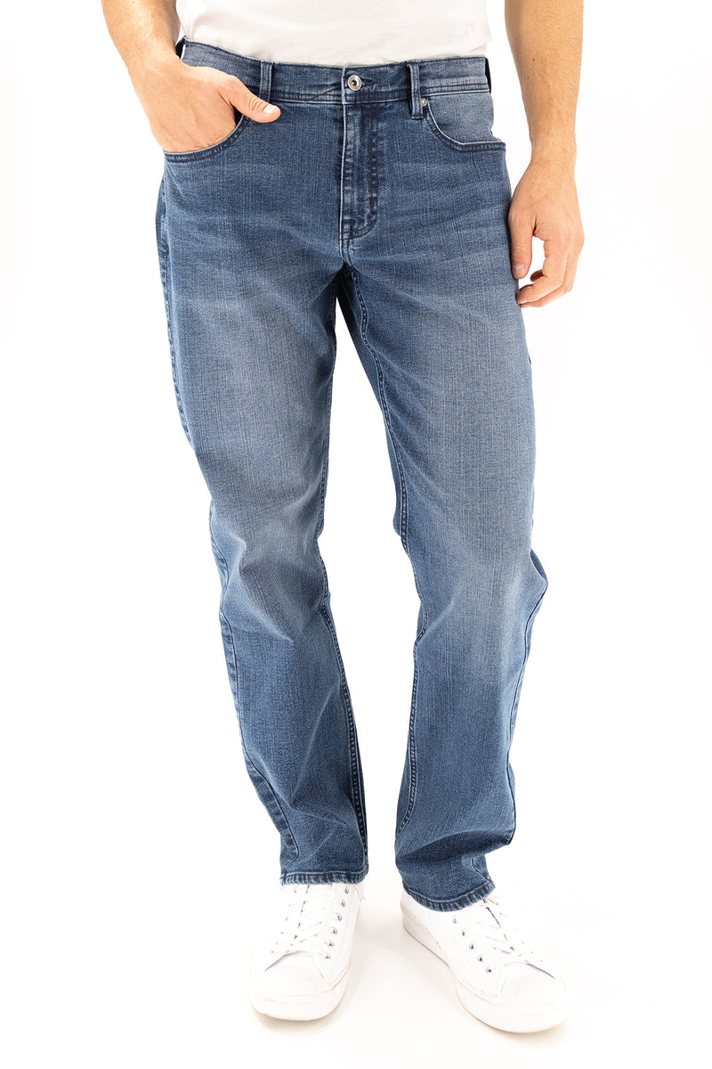 Devil-Dog Dungarees Gates Wash Performance Athletic-Fit Stretch Denim Jeans