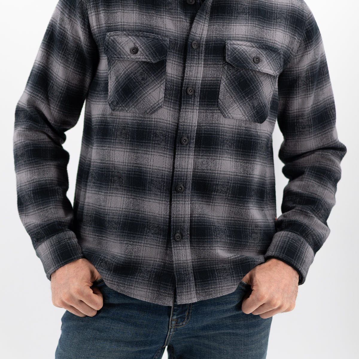 CPO Jacket - Charcoal Plaid | DEVIL-DOG® – DEVIL-DOG Dungarees