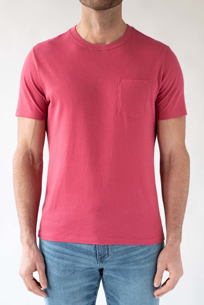 Products Brick Red - Signature Pocket Tee