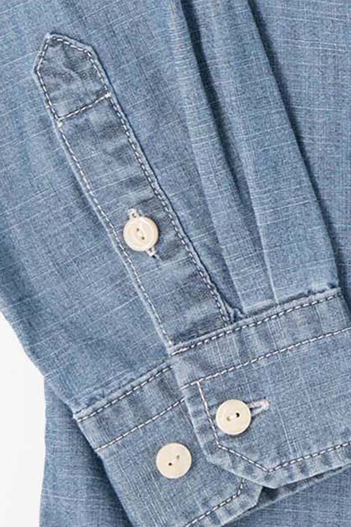 Military Chambray Shirt - Tyron Wash