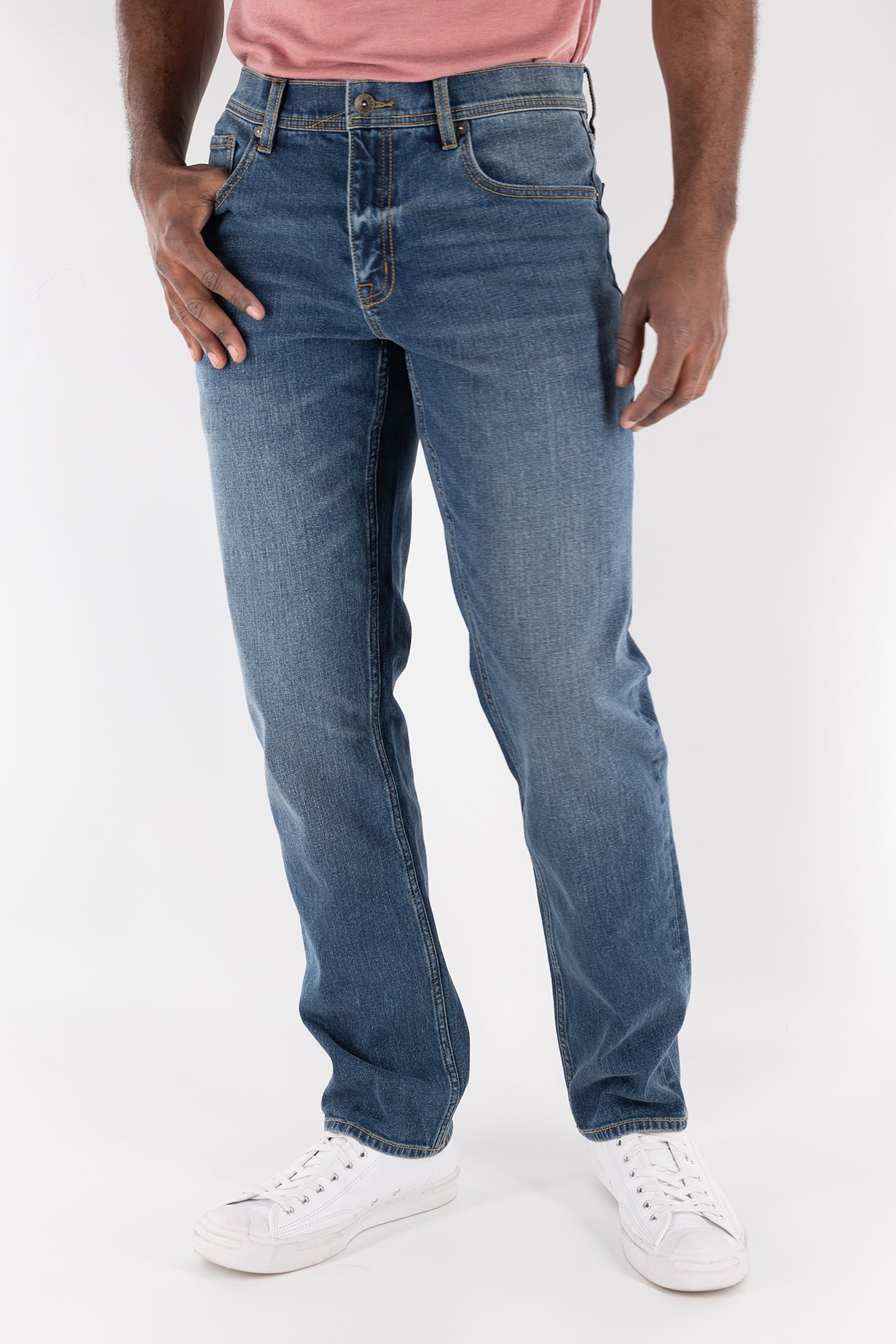 Mens Slim Straight Fit Jeans 