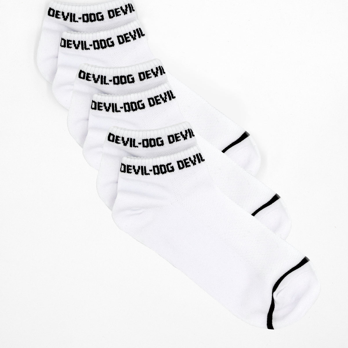 Low-Cut Socks White 3 Pack | DEVIL-DOG® – DEVIL-DOG Dungarees