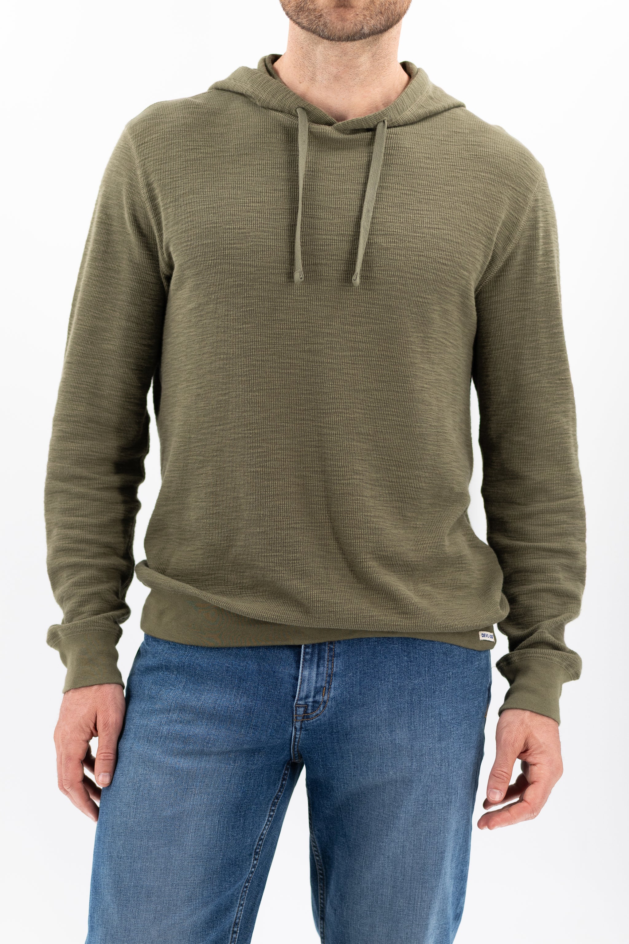 Slub Rib Hoodie - Ivy Green – DEVIL-DOG Dungarees