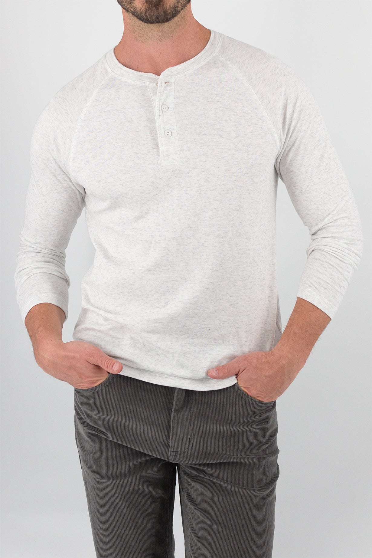 Everyday Henley - Ash Heather