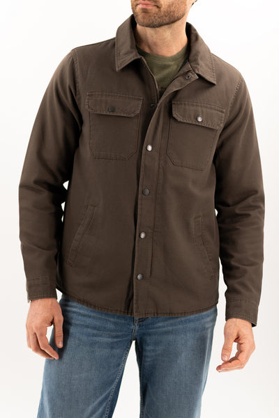 Quilted Deck Jacket - Dark Roast | DEVIL-DOG® – DEVIL-DOG Dungarees