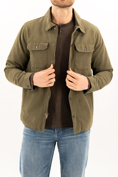 Quilted Deck Jacket - Ivy Green | DEVIL-DOG® – DEVIL-DOG Dungarees