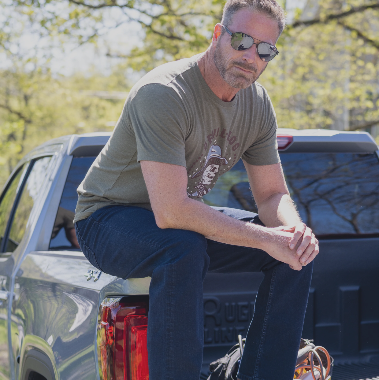 Burnout Henley - Dark Grey Heather | DEVIL-DOG® – DEVIL-DOG Dungarees