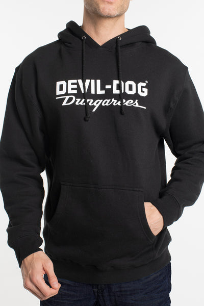 Logo Hoodie - Black – DEVIL-DOG Dungarees