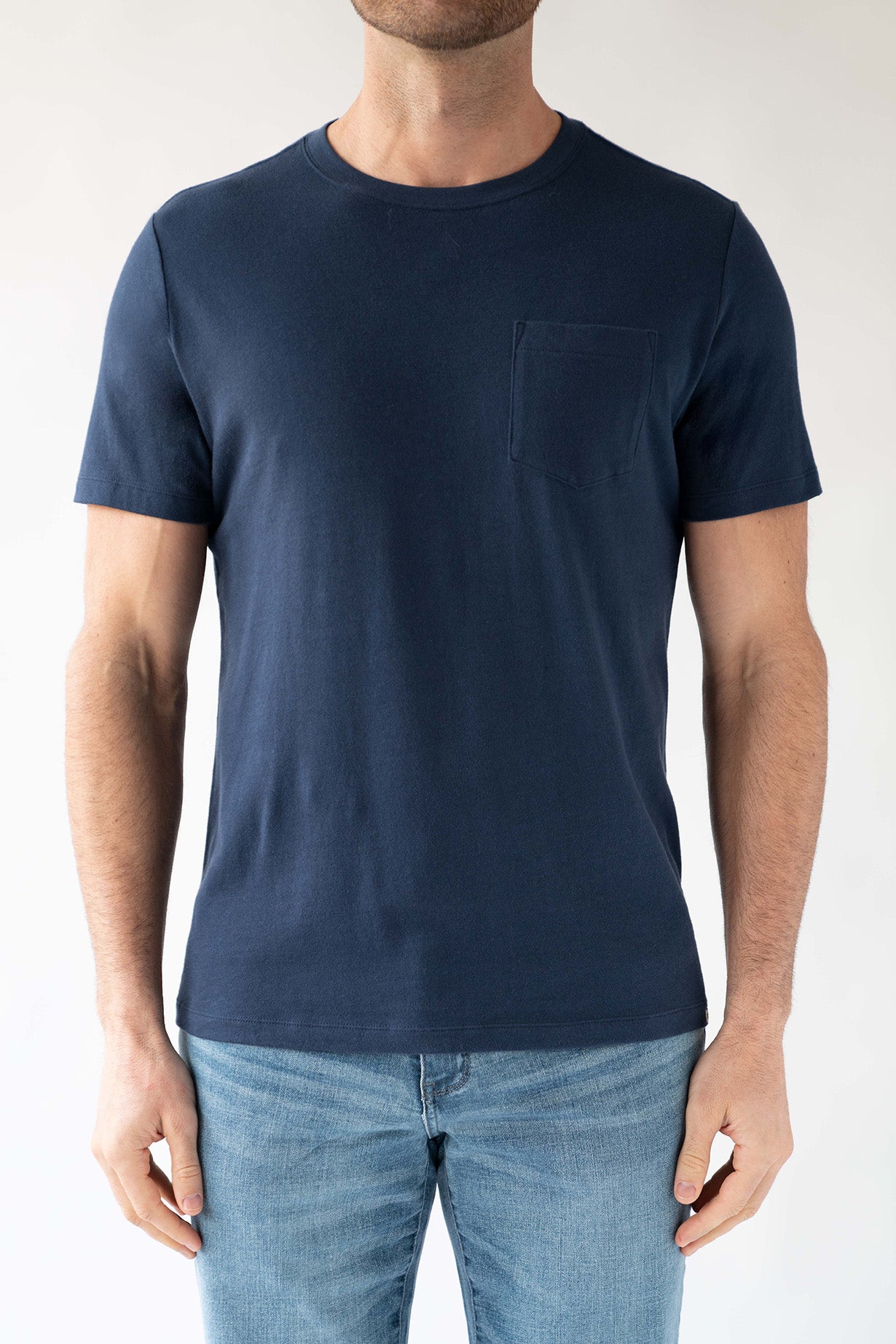 Navy Blue - Signature Pocket Tee